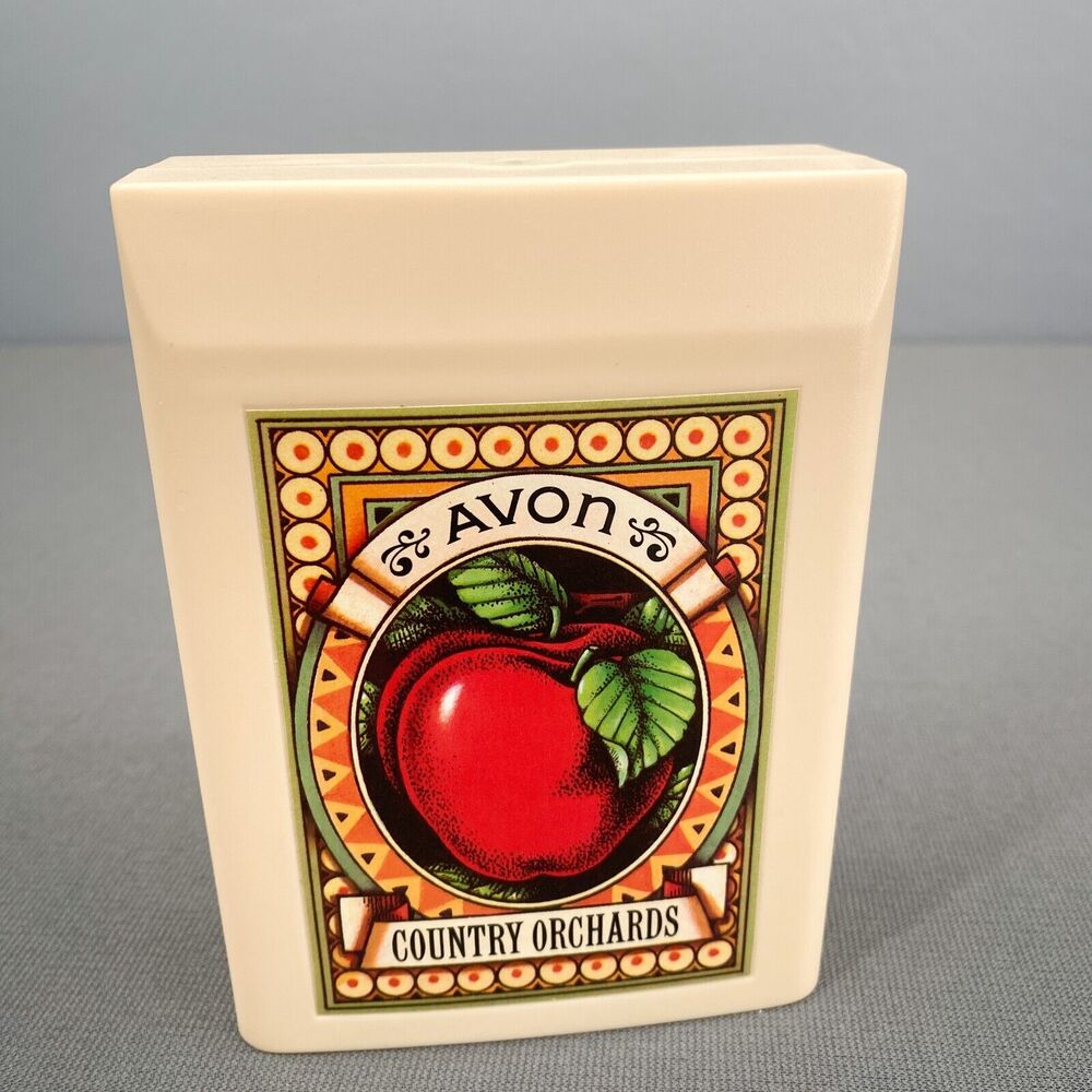 VTG Avon Country Orchards Recipe Card Holder Kitchen Timer Apple Kitchen Decor
